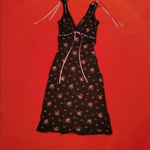 Betsey Johnson Vintage Dot Net Dress